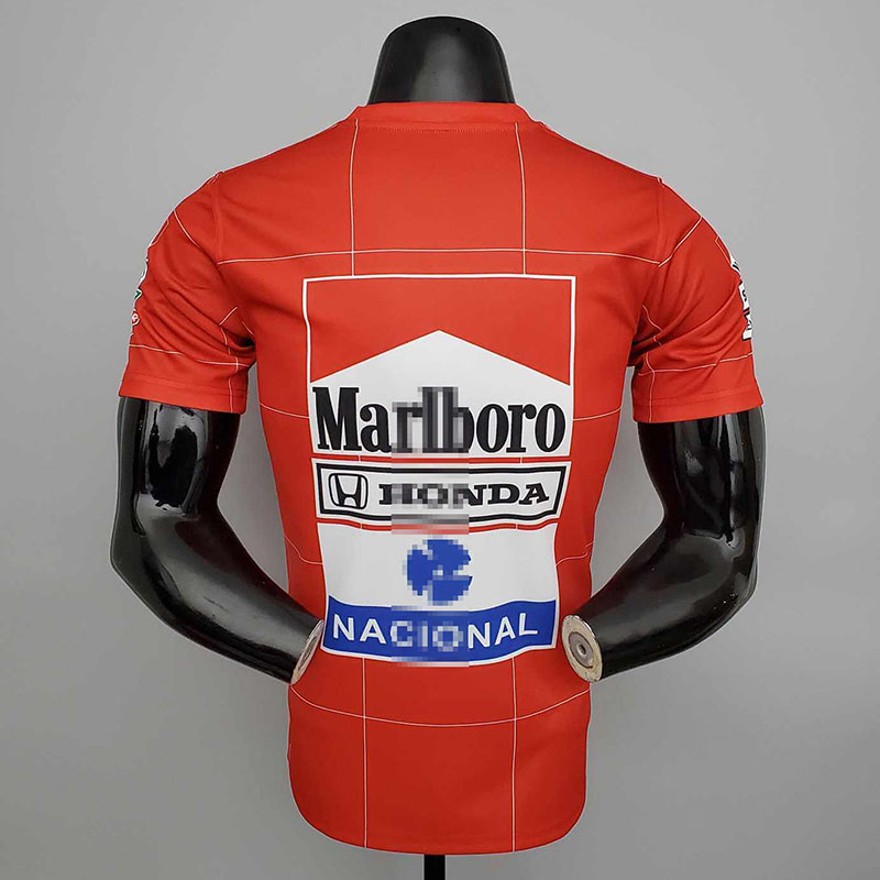 Camiseta McLaren F1 Racing Team 1991 Rojo Retro